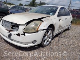 2006 Nissan Maxima Passenger Car, VIN # 1N4BA41E46C816133