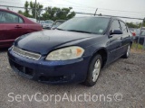 2007 Chevrolet Impala Passenger Car, VIN # 2G1WT58K079355358 Salvage