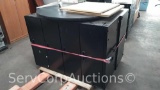 Lot on Pallet: Various Pictures, Round Table, File Cabinets