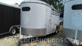 2001 Contract Horse Trailer, VIN # 49THB162211051804
