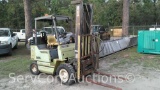 1992 Clark GPX20 Forklift, GPX230-1223-7600, 4000-lb, 3017 Hrs, Does Not Run