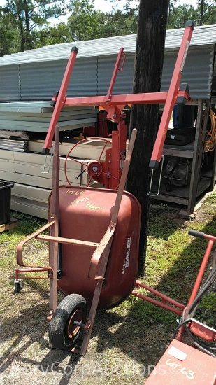 Haul Master Drywall Panel Hoist & Wheelbarrow