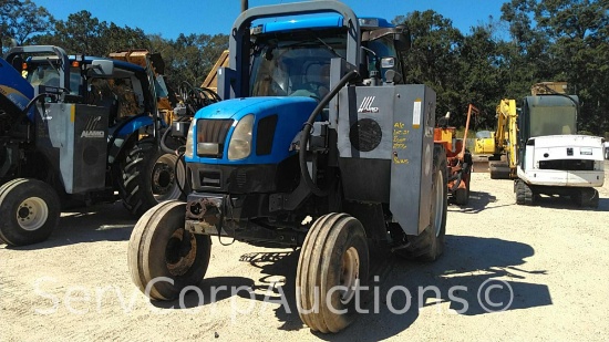 2006 New Holland TS100A Boom Mower Tractor