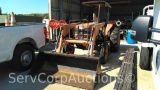 Kubota M4900 Tractor Serial: 12397 with Front Load Bucket