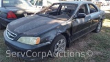 2001 Acura TL Passenger Car, VIN # 19UUA56761A027202