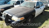 2007 Ford Crown Victoria Passenger Car, VIN # 2FAFP71W27X104752