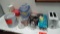 Lot of Salt/Pepper Shaker, Coffee Filters, Rival Toaster, Air Freshener