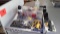 Lot of Screws, Tape Dispensers, Snap Ring Pliers, First Aid Kit, Digital Thermometer, Box Cutter