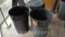 Lot of Brute, Huskee & Blue Hawk Trash Cans, Only 1 Lid