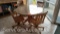4' Round Kitchen Table with 4 Chairs