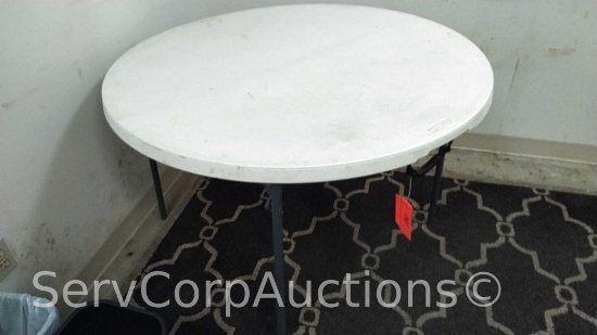 4' Round Folding Table