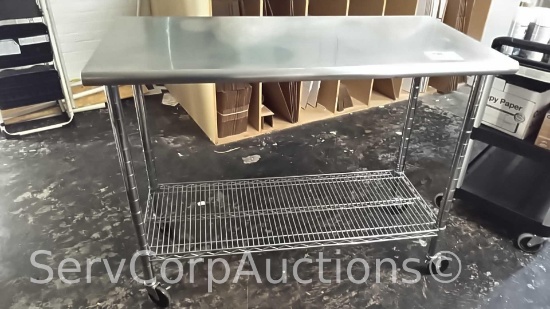 50" Stainless Table