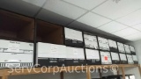 Lot on Top Shelf of Various Holiday D?cor: Halloween, Mardi Gras, Christmas, Thanksgiving & Animated
