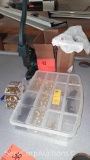 Lot of Various Size Grommet Refills with Grommet Press