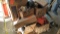 Pallet of Car Parts, Tail Lights and Hoses, Etc.