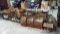 Pallet of Ball Jars, Artificial Plants, Baskets, Whiskey Barrels, Mannequin, Etc.