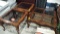 Lot of 2 Glass Top End Tables & 3 Coffee Tables