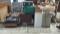Pallet of Desks, Shredder, Propane Tank, Tube TV, Door Knobs & 2 Sinks