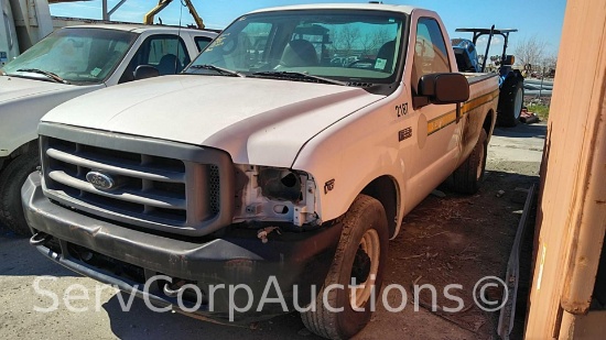 2001 Ford F-250 Pickup Truck, VIN # 1FTNF20L41EC69147