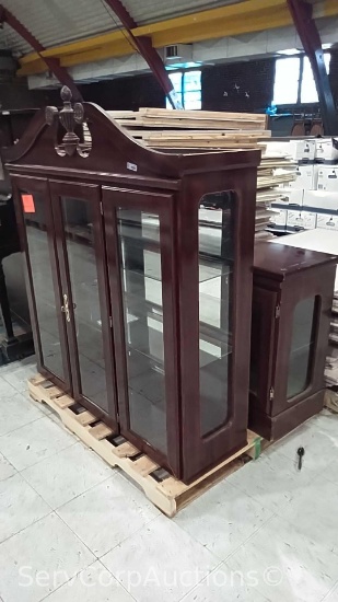 Lot on Pallet of China Cabinet