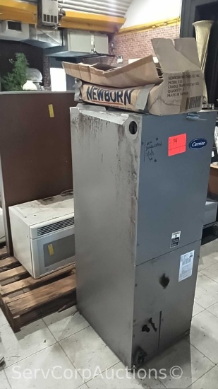 Pallet of Carrier Air Handler, Microwaves, Ceiling AC Vents, Toaster Oven
