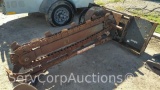 Lot of Bobcat Trencher Attachment with Bobcat Hook Attachment
