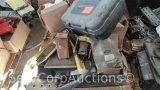 Pallet of Mower Blades and Various Mower Parts