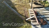 Homemade Hitch with a Regular Vise and a Pipe Vise Attached