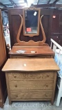 Lot of 2 Dressers, 1 with Mirror