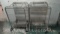 Lot of 2 Half Size End Load 10-Sheet Pan Transport Racks
