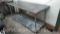 Stainless Top 6' Table