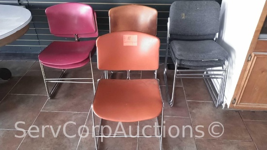 Lot of Various Stack Chairs