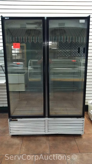 MB Master-BH DLG-48HD 79" Glass 2-Door Freezer Merchandiser