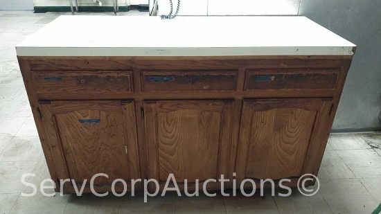 Counter Top 5' Cabinet