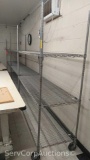 Lot of 3 Wire 6' x 2' Transport Shelving Units