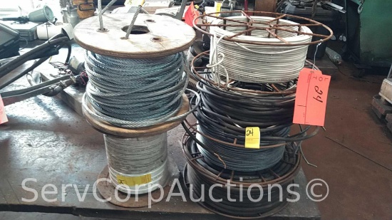 Lotof Various Small Spools of Wire & Cable