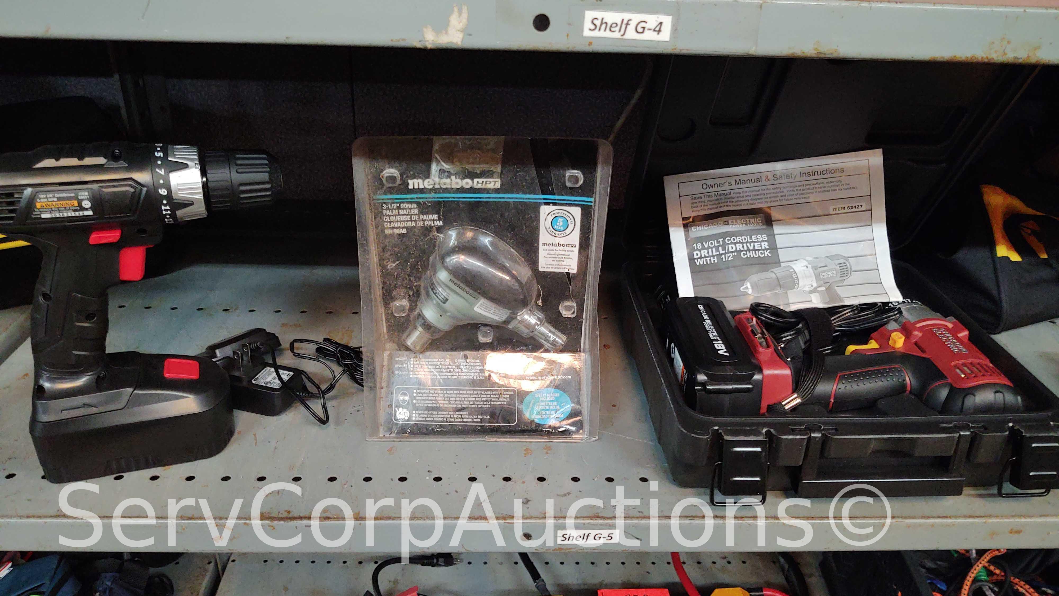 Chicago electric 18 volt drill sales