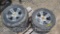 Lot on Pallet of (2) 26x10.00R14 and (2) 26x12.00R14 4-Wheel Tires