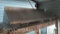 Lot on Shelf of 4' Stainless Shelf with Mounted Ticket Holder Attached
