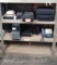 Lot on 3 Shelves of Netopia Ethernet Hub, 2 CCTV Wireless AV Receiver Switches, 2 Asus Wireless N150