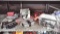 Lot on Shelf of Booster Cables, Pyramid PS-15KX Bench Power Supply Converter, Tripp-Lite 400-Watt