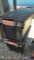 Lot of (2) 3' Heavy Duty Black Storage Bins