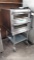 Turbo Chef Pizza Oven with Stainless 4-Wheel Cart