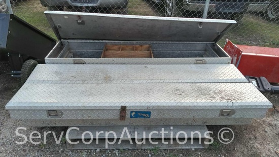 Lot on Pallet - Set of Truck Bed Tool Boxes