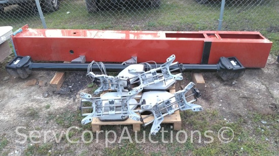 Lot of Hunter Wheel Alignment Machine SN: SNBR8136, Diagnostic Truck Scanner SN: DNRGT000701,