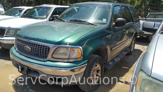 1999 Ford Expedition Multipurpose Vehicle (MPV), VIN # 1FMRU1863XLA85513