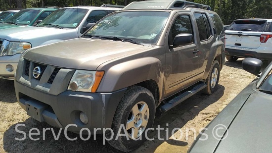2007 Nissan Xterra Multipurpose Vehicle (MPV), VIN # 5N1AN08U77C504451