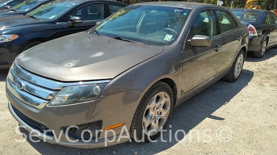 2011 Ford Fusion Passenger Car, VIN # 3FAHP0HG1BR322316