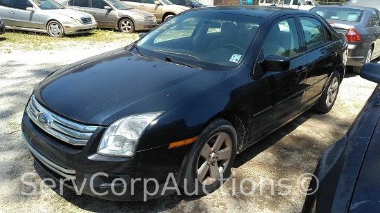2009 Ford Fusion Passenger Car, VIN # 3FAHP07119R155043