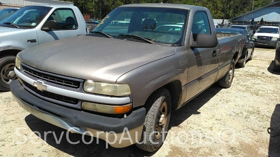 2002 Chevrolet Silverado Pickup Truck, VIN # 1GCEC14W62Z239536